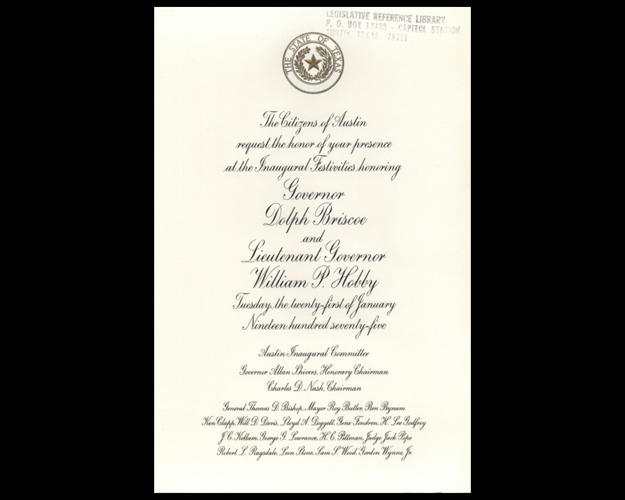 Inaugural documents